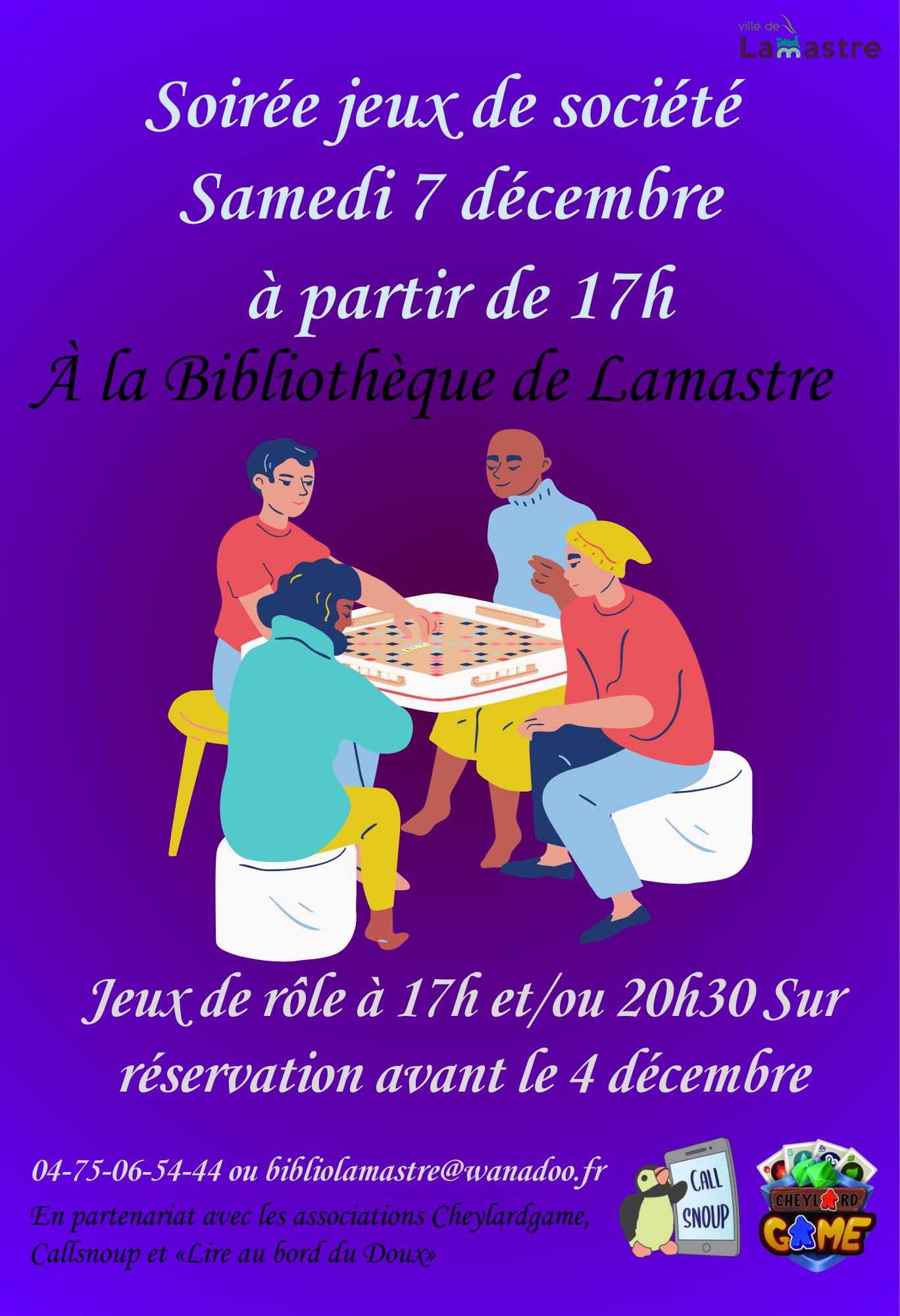 Soirée jeux 7-12